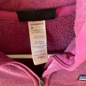 Patagonia better sweater fleece 1/4 zipper